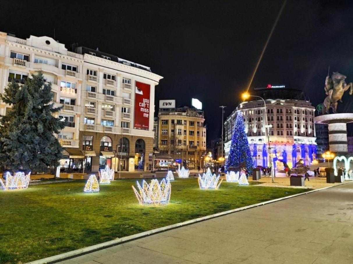 Rooftop Apartment At Mainsquare Üsküp Dış mekan fotoğraf