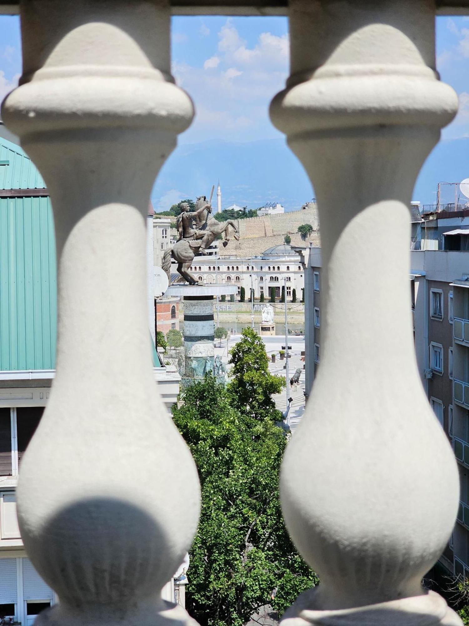 Rooftop Apartment At Mainsquare Üsküp Dış mekan fotoğraf