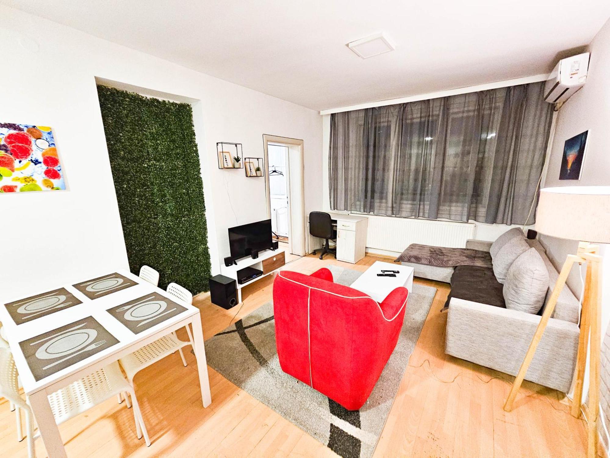 Rooftop Apartment At Mainsquare Üsküp Dış mekan fotoğraf