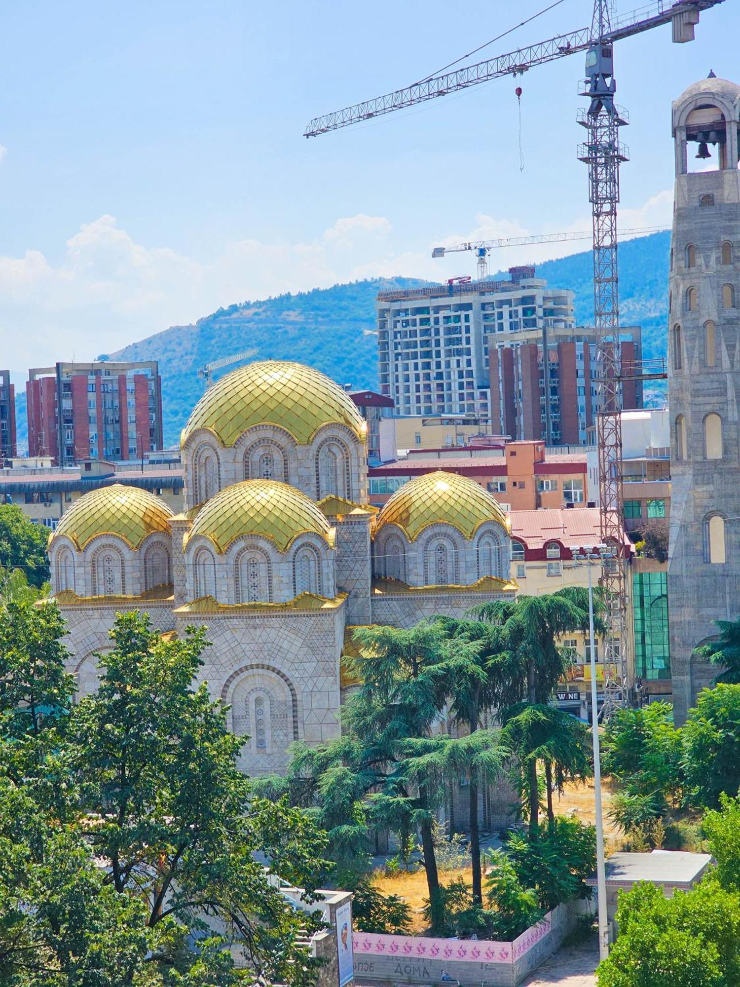 Rooftop Apartment At Mainsquare Üsküp Dış mekan fotoğraf