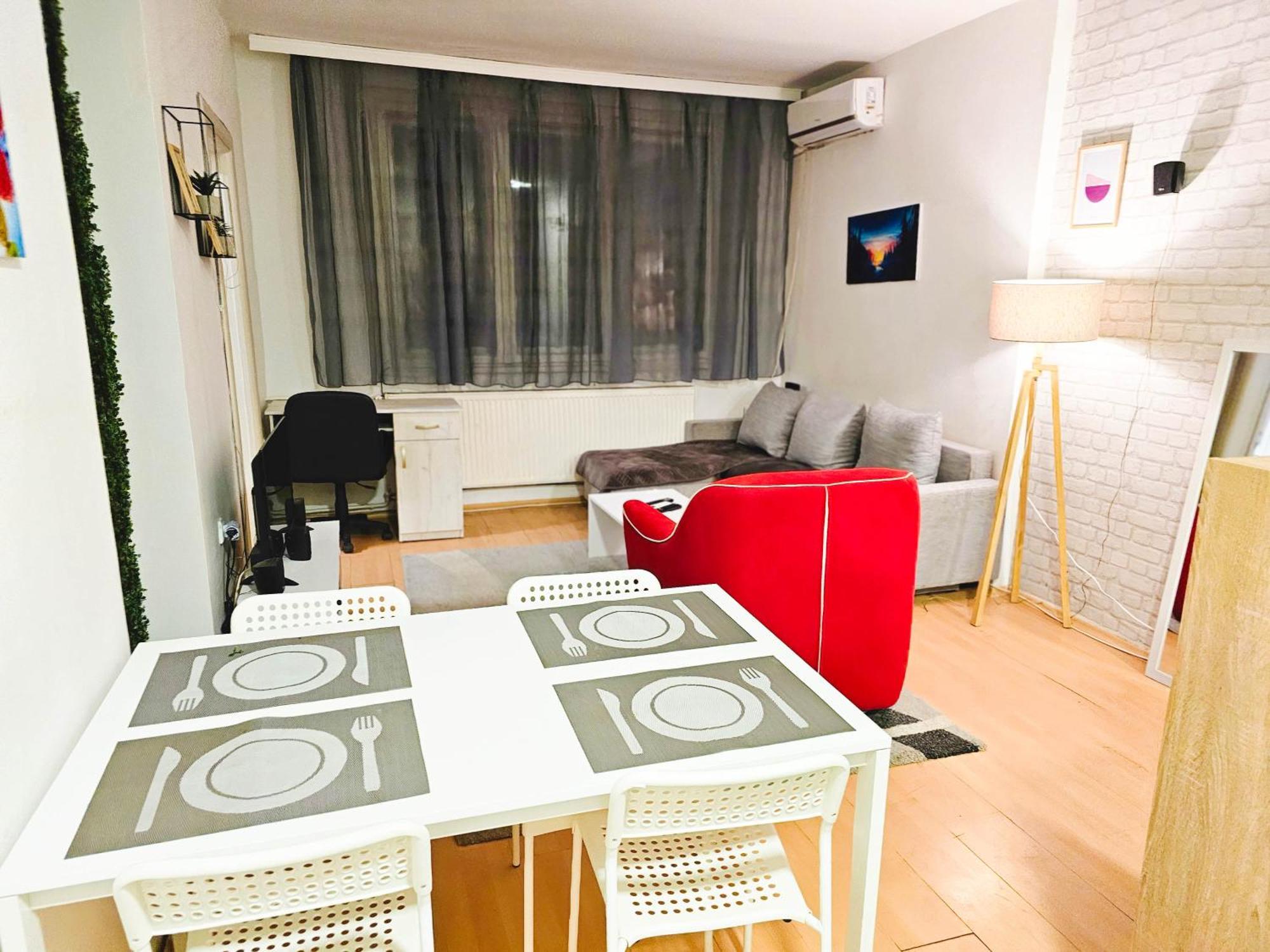 Rooftop Apartment At Mainsquare Üsküp Dış mekan fotoğraf